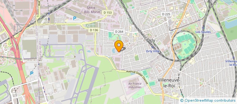 localisation de l'entreprise MONSIEUR FAYCAL BOUBALOU  ORLY