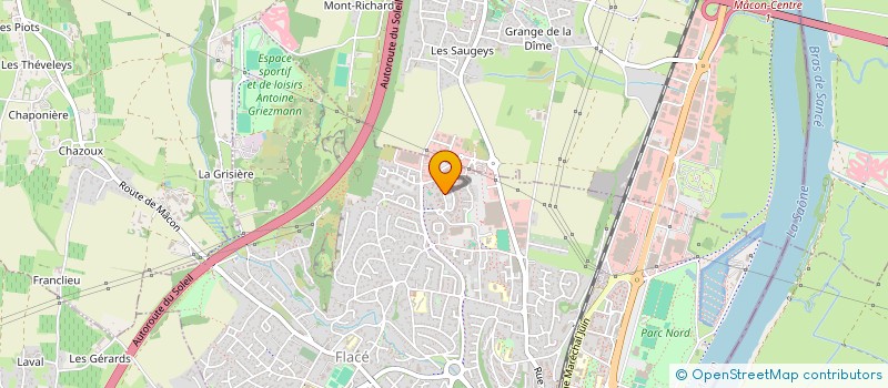 localisation de l'entreprise MONSIEUR FAYCAL BOUHASSOUN  MACON