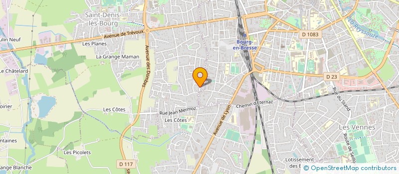 localisation de l'entreprise MONSIEUR FAYCAL BOUHELAL à SAINT-DENIS-LES-BOURG