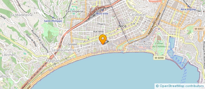 localisation de l'entreprise MONSIEUR FAYCAL BOUICHE à NICE
