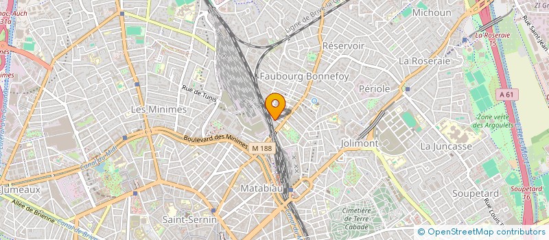 localisation de l'entreprise MONSIEUR FAYCAL BOUKHENAK à TOULOUSE