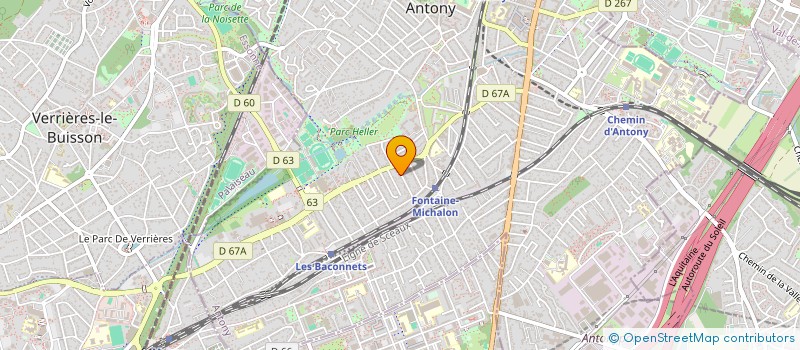 localisation de l'entreprise MONSIEUR FAYCAL BOUSSALAA à ANTONY