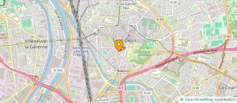 localisation de l'entreprise MONSIEUR FAYCAL BOUZIDI  SAINT-DENIS