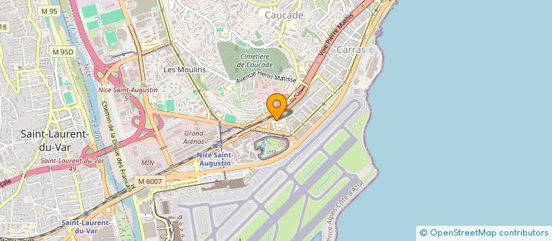 localisation de l'entreprise MONSIEUR FAYCAL CHABCHOUB à NICE