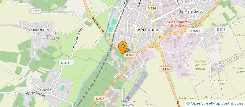 localisation de l'entreprise MONSIEUR FAYCAL CHAHID  VERNOUILLET