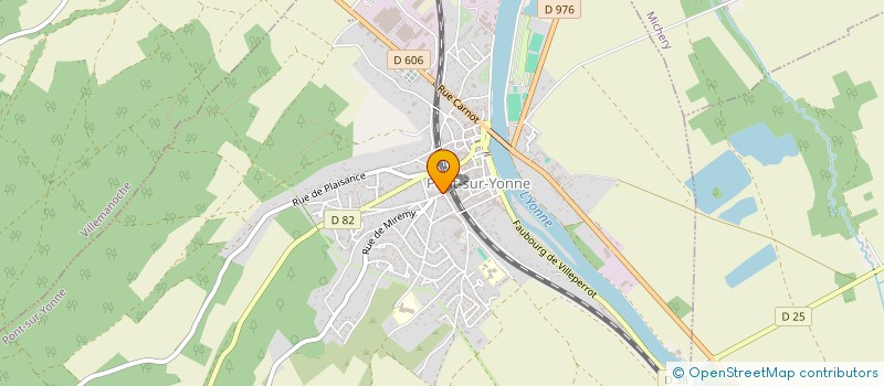 localisation de l'entreprise MONSIEUR FAYCAL CHELLI  PONT-SUR-YONNE