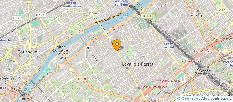 localisation de l'entreprise MONSIEUR FAYCAL CHICHI à LEVALLOIS-PERRET