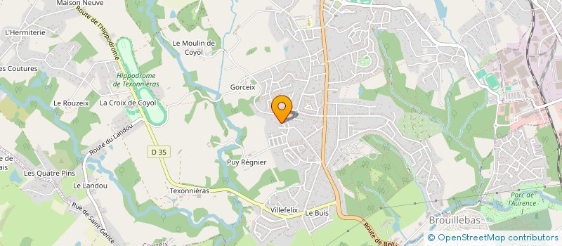 localisation de l'entreprise MONSIEUR FAYCAL DAHMANE à COUZEIX
