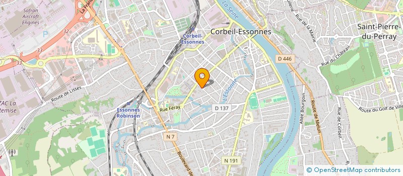 localisation de l'entreprise MONSIEUR FAYCAL EL GAOUZI à CORBEIL-ESSONNES