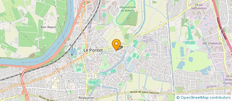 localisation de l'entreprise MONSIEUR FAYCAL EL KHAOUA  LE PONTET