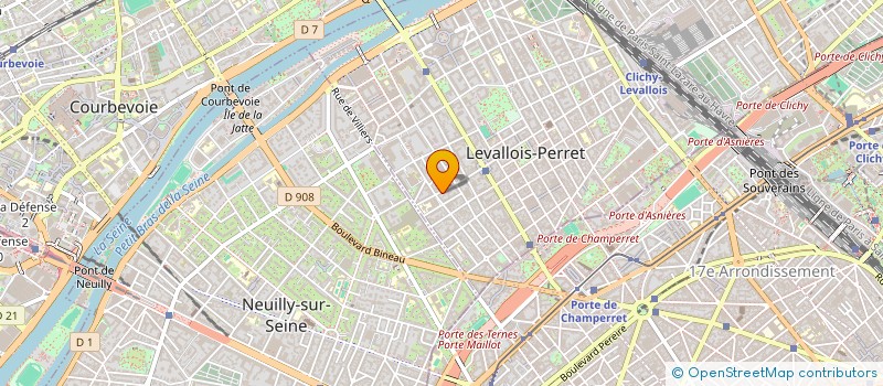 localisation de l'entreprise MONSIEUR FAYCAL EL MOUSSI à LEVALLOIS-PERRET
