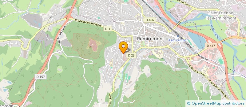 localisation de l'entreprise MONSIEUR FAYCAL FARHI  REMIREMONT