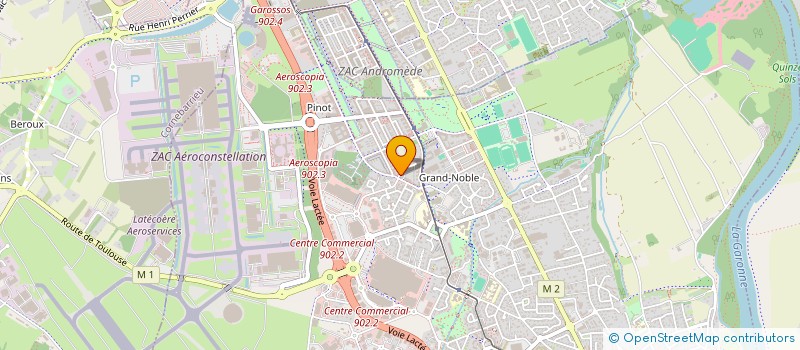 localisation de l'entreprise MONSIEUR FAYCAL FITOUTI  BLAGNAC