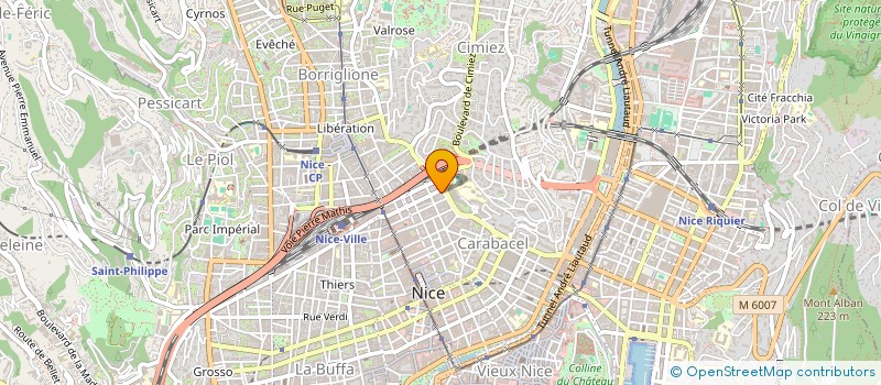 localisation de l'entreprise MONSIEUR FAYCAL FNAYOU à NICE