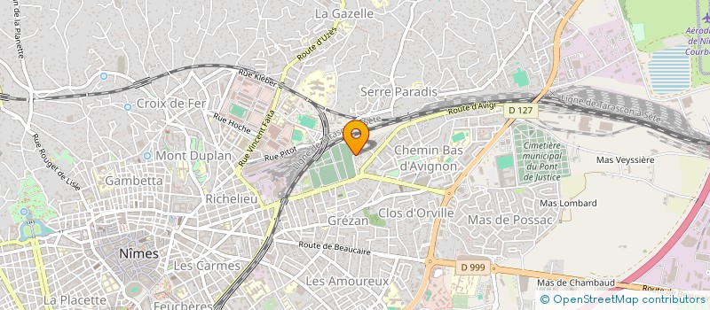 localisation de l'entreprise MONSIEUR FAYCAL GOURMAT  NIMES