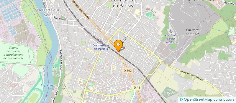 localisation de l'entreprise MONSIEUR FAYCAL GRIGRA  CORMEILLES-EN-PARISIS