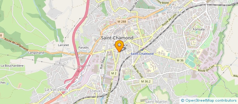 localisation de l'entreprise MONSIEUR FAYCAL GUELALTA à SAINT-CHAMOND