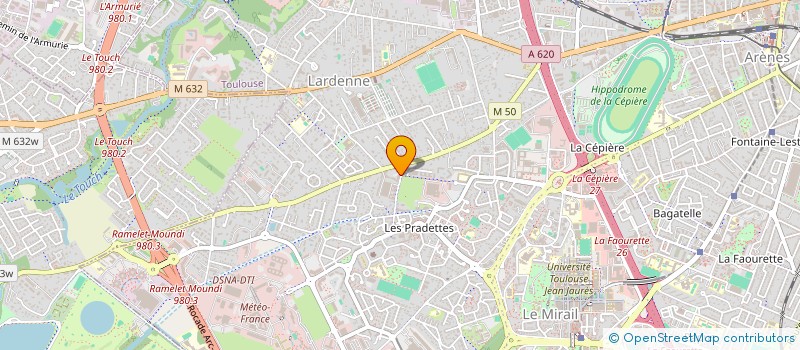localisation de l'entreprise MONSIEUR FAYCAL GUENNOUNI  TOULOUSE