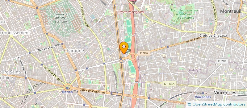 localisation de l'entreprise MONSIEUR FAYCAL HAMMOUDI  PARIS