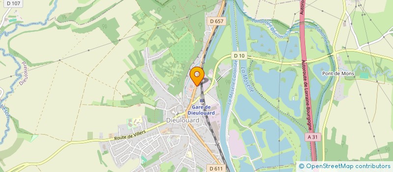 localisation de l'entreprise MONSIEUR FAYCAL HARZI  DIEULOUARD