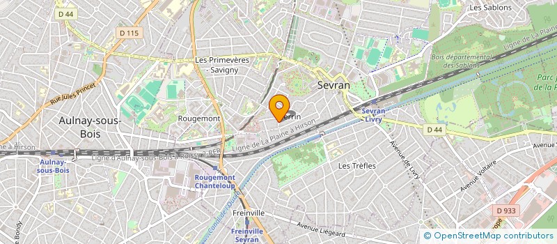 localisation de l'entreprise MONSIEUR FAYCAL KEROUAZ à SEVRAN