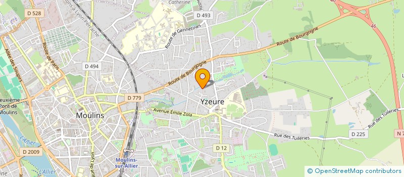 localisation de l'entreprise MONSIEUR FAYCAL KHAYATI à YZEURE