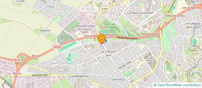 localisation de l'entreprise MONSIEUR FAYCAL KHOUALED à CAEN