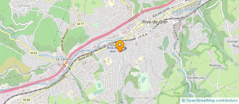 localisation de l'entreprise MONSIEUR FAYCAL KRAIEM à RIVE-DE-GIER