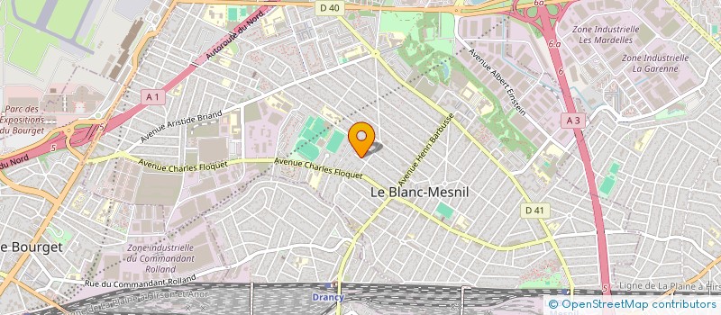 localisation de l'entreprise MONSIEUR FAYCAL LAIB à LE BLANC-MESNIL