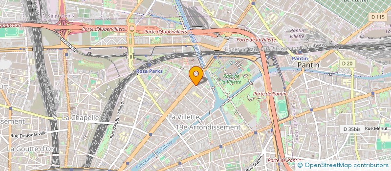 localisation de l'entreprise MONSIEUR FAYCAL LANOU  PARIS