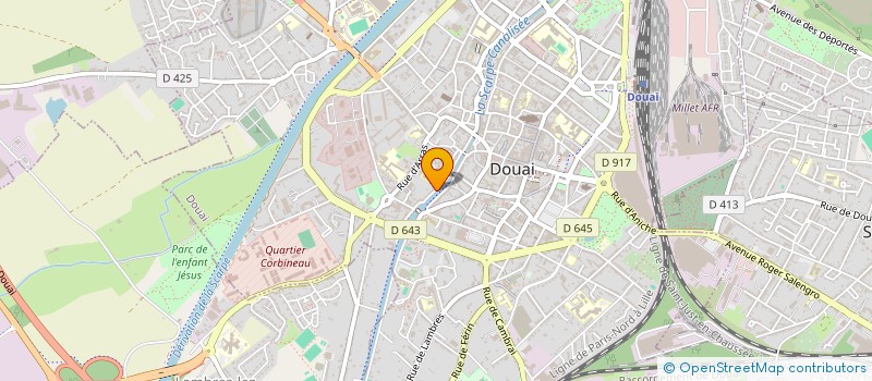 localisation de l'entreprise MONSIEUR FAYCAL LAOUAR à DOUAI