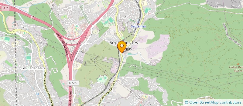localisation de l'entreprise MONSIEUR FAYCAL MANSOUR à SEPTEMES-LES-VALLONS