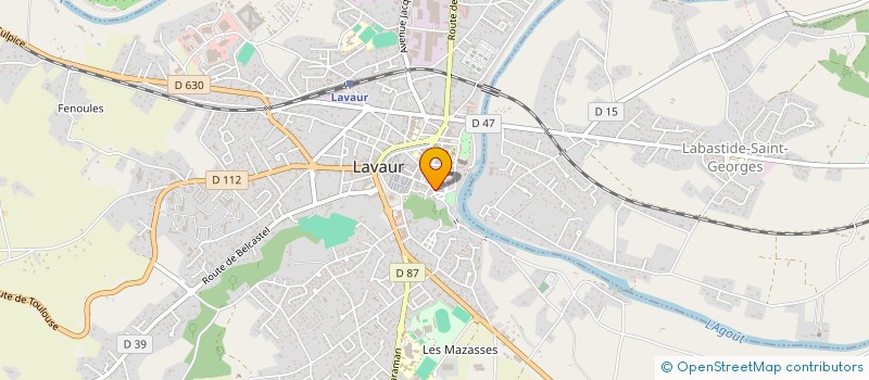 localisation de l'entreprise MONSIEUR FAYCAL MATMED  LAVAUR