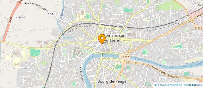 localisation de l'entreprise MONSIEUR FAYCAL MEJRI à ROMANS-SUR-ISERE