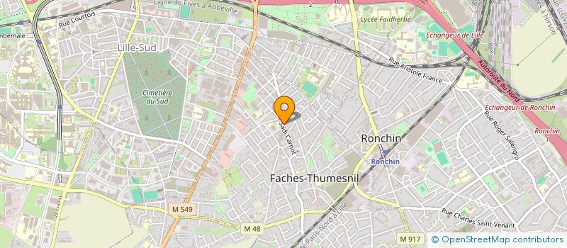 localisation de l'entreprise MONSIEUR FAYCAL MORSLI à LILLE