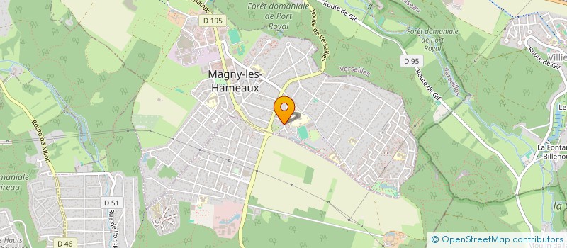 localisation de l'entreprise MONSIEUR FAYCAL NACIRI  MAGNY-LES-HAMEAUX