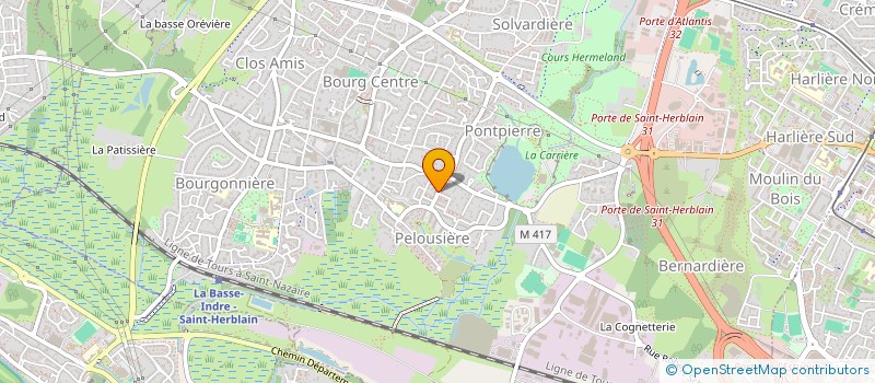 localisation de l'entreprise MONSIEUR FAYCAL OUALAH  SAINT-HERBLAIN