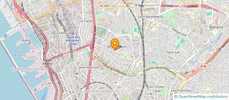 localisation de l'entreprise MONSIEUR FAYCAL RIAHI à MARSEILLE