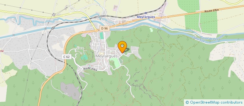 localisation de l'entreprise MONSIEUR FAYCAL SACI  MEYRARGUES