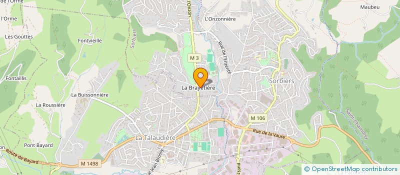 localisation de l'entreprise MONSIEUR FAYCAL SAJRA à SORBIERS