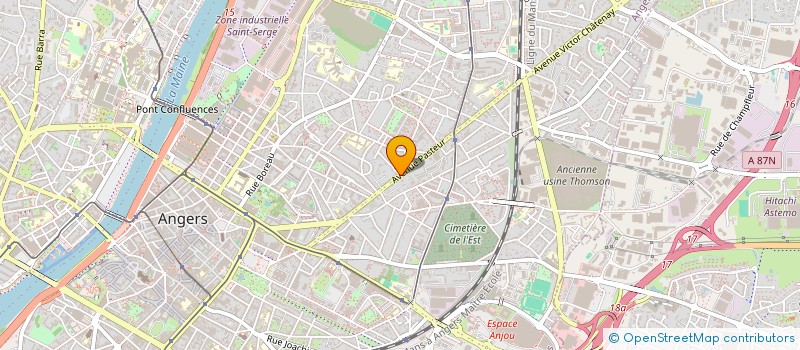 localisation de l'entreprise MONSIEUR FAYCAL SLAMNIA  ANGERS