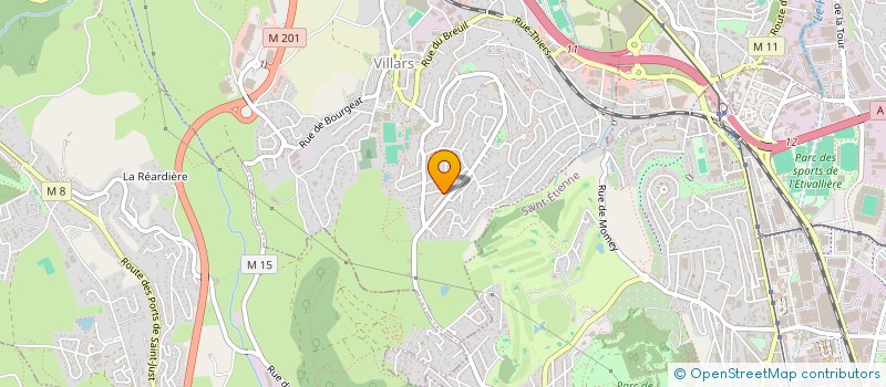 localisation de l'entreprise MONSIEUR FAYCAL TAGHANIMET  VILLARS