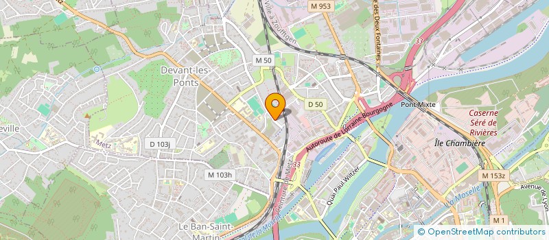 localisation de l'entreprise MONSIEUR FAYCAL TEZKRATT  METZ