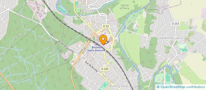 localisation de l'entreprise MONSIEUR FAYCAL TIMORI  QUINCY-SOUS-SENART