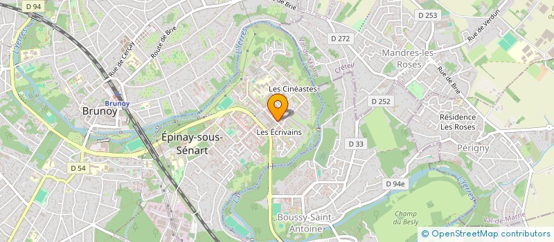 localisation de l'entreprise MONSIEUR FAYCAL YAHIAOUI  EPINAY-SOUS-SENART