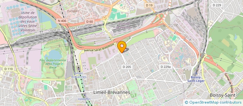 localisation de l'entreprise MONSIEUR FAYCAL ZERGOUG  LIMEIL-BREVANNES