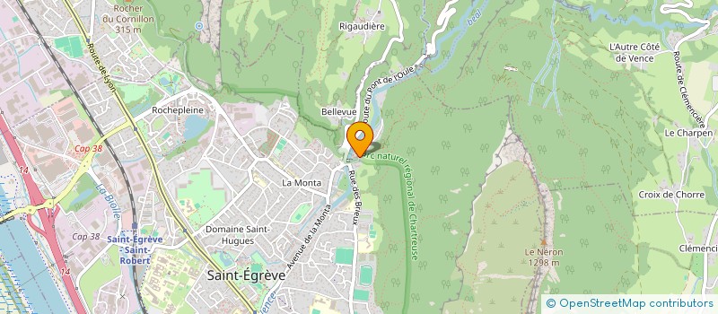 localisation de l'entreprise MONSIEUR FAYCEL LAIADHI à SAINT-EGREVE