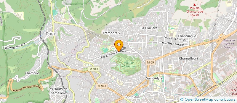 localisation de l'entreprise MONSIEUR FAYDINI ISOUDINI  CLERMONT-FERRAND