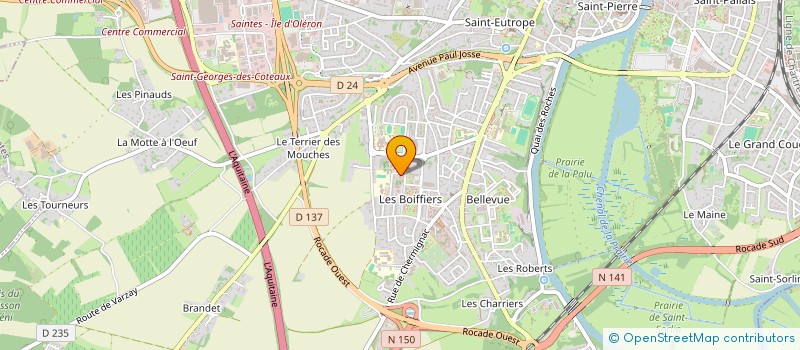 localisation de l'entreprise MONSIEUR FAYED SAID ABDALLAH  SAINTES