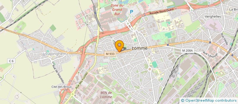 localisation de l'entreprise MONSIEUR FAYEL KUENGO à LILLE